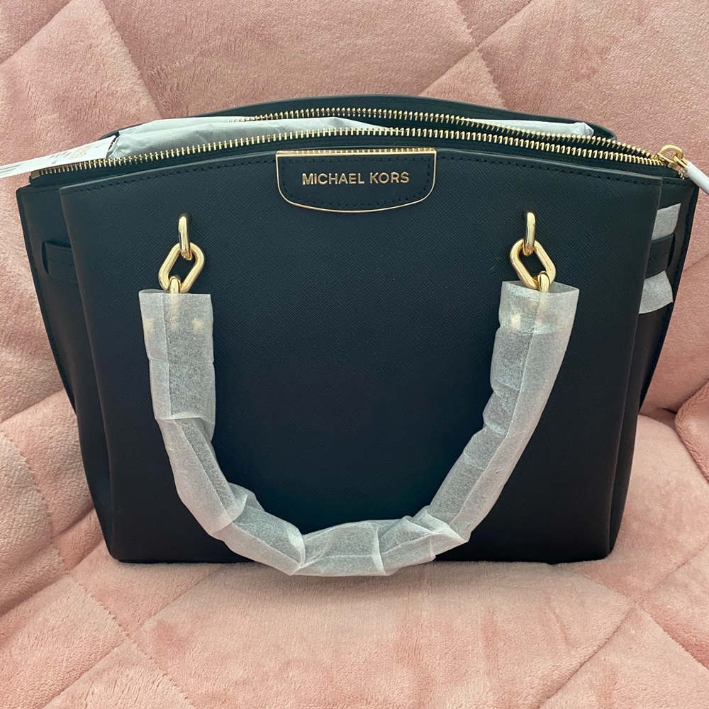 Michael Kors Rochelle Large Satchel Shoulder Bag